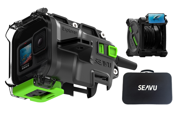 Seavu Explorer underwater live view to phone or tablet