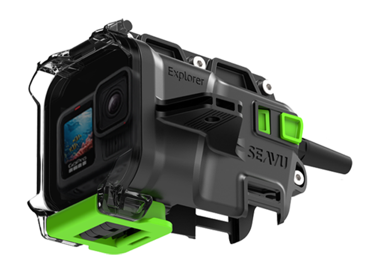Seavu Explorer underwater live view to phone or tablet