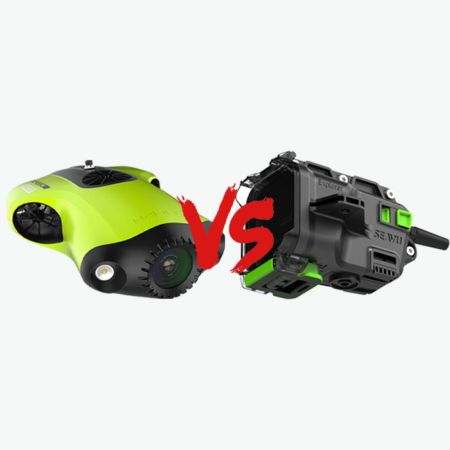 Underwater drone verses Seavu Explorer