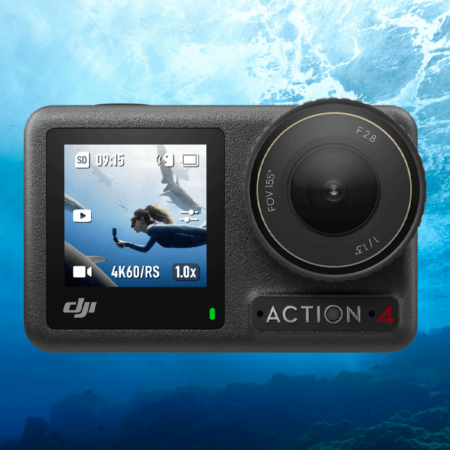 DJI Osmo Action 4 underwater