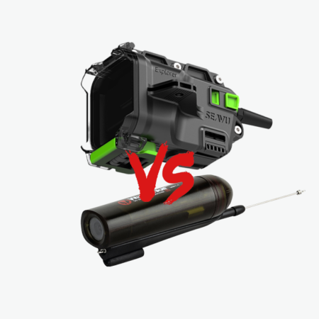 Seavu and Water Wolf underwater fishing cameras