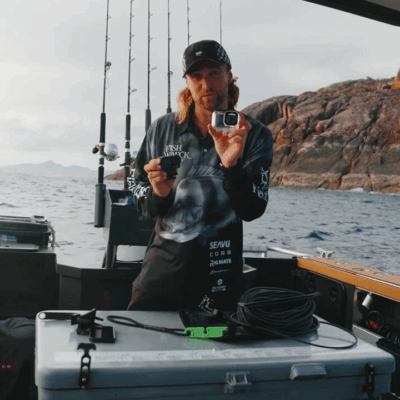 Educational overview of the Seavu Seeker Marine Kit streaming live underwater footage to a phone — ideal for fishing, research, and inspections.