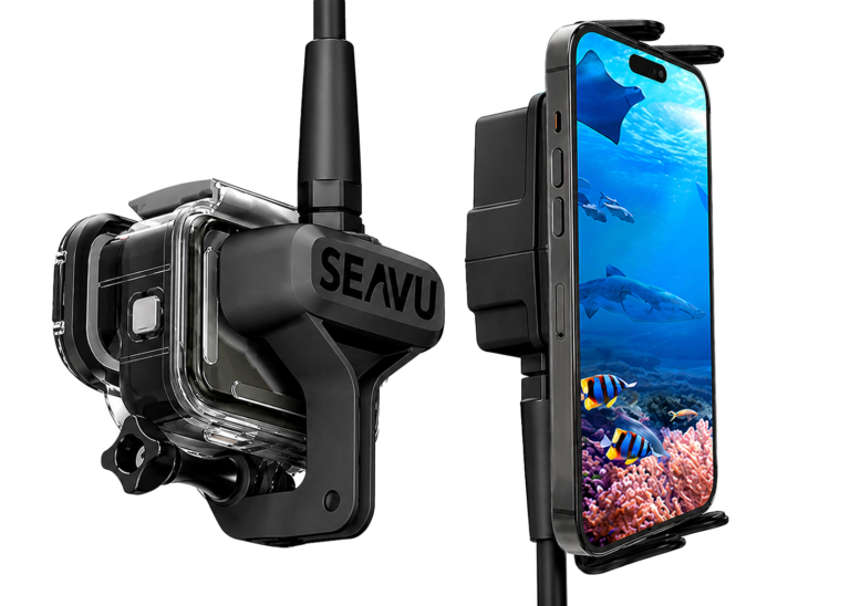 Seeker Marine Kit underwater camera system with live viewing on phone