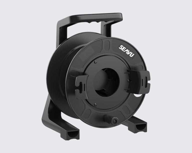Seavu Explorer+ Adventure Kit cable reel holding up to 50m of HDMI Media Cable