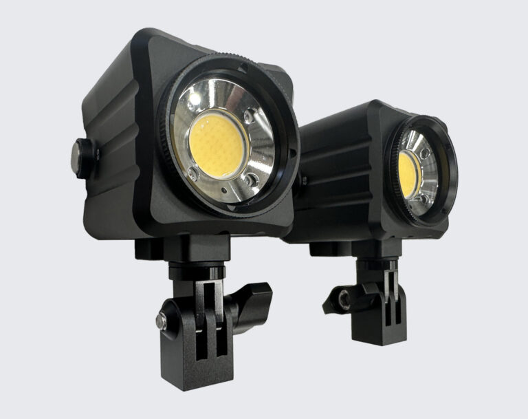 Seeker Pro Underwater Lights used for marine research inspections search and rescue and professional underwater filming