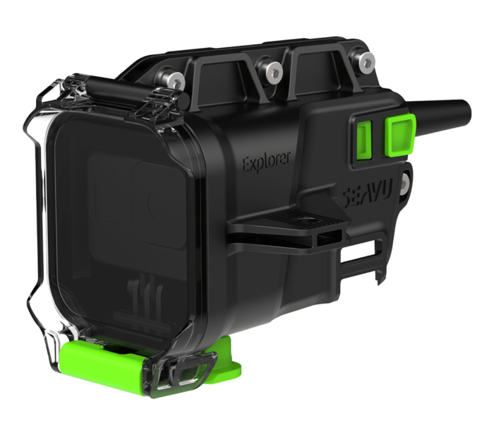 Seavu Explorer+ series DisplayPort underwater camera system for HDMI live viewing