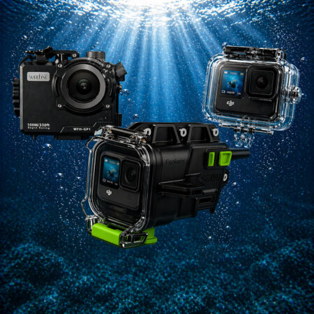 DJI waterproof case comparison with Seavu Explorer and pro underwater housings