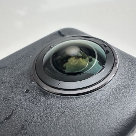 Condensation inside the lens assembly of a DJI Osmo 360 after underwater use